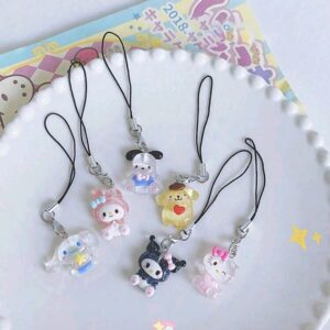 Colgante de teléfono móvil con diseño de Sanrio