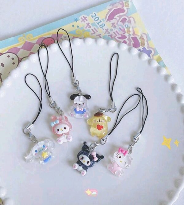 Colgante de teléfono móvil con diseño de Sanrio